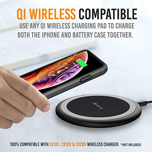 Alpatronix Iphone 8 Plus/7 Plus/6S Plus/6 Plus Battery Case, Portable Protective Charger Case With Wireless Charging And Built In Rechargeable Battery Pack For Extended Charging - Bx190Plus – Black #TOP3