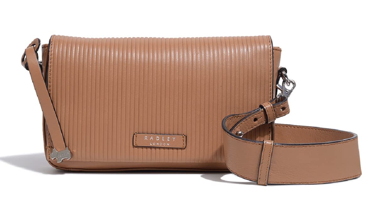 RADLEYHanson Street Small Leather Cross Body Bag in Dark Butter Tan