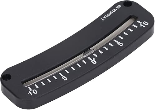 Tube Clinometer Mini Angle Inclinometer with Fixing Hole for Horizontal Micro Angle Test
