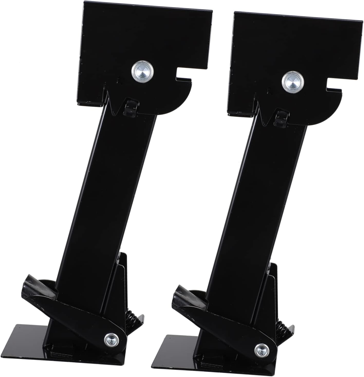 IMIKEYA 2Pcs Rv Trailer Stabilizer Jack Heavy Duty Support Stands Black Steel Repair Accessory for Camper and Travel Trailer Parking Safety