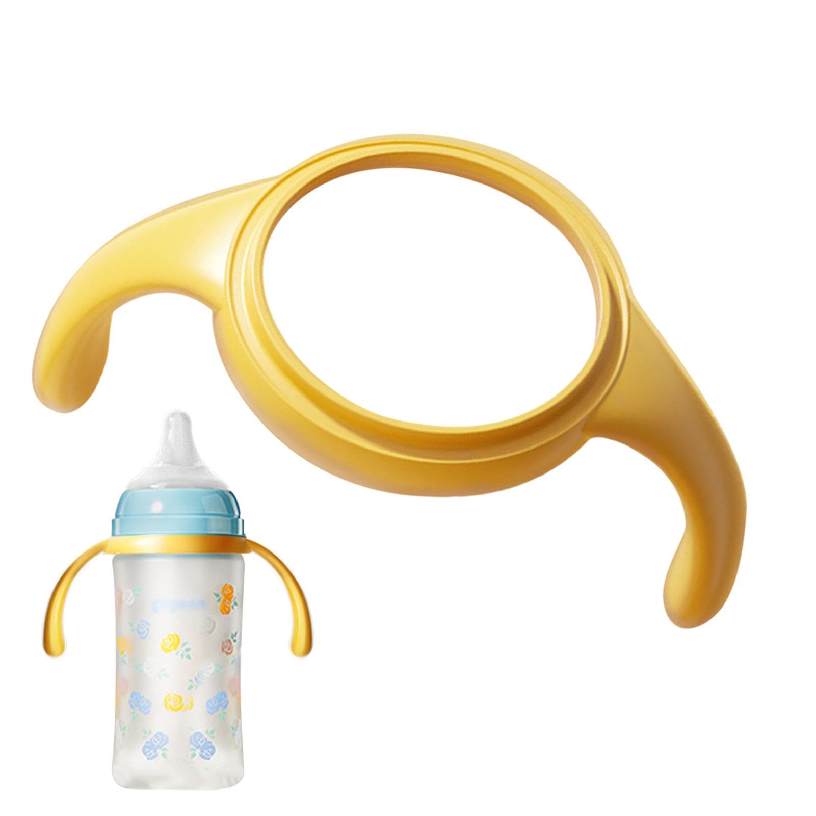 Baby Bottle Handles | Hold My Bottle Handles | Baby Cup Handles | Silicone Baby Bottle Holder | Baby Bottles Handles Holder for Wide Neck Bottle | Silicone Baby Bottle, Glass Bottle