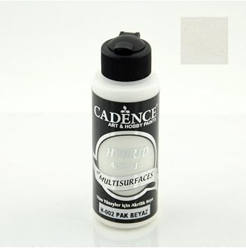 Genel Cadence Multisurface Boya - Pak Beyaz 120 Cc Pak Beyaz Tek Ebat Unisex