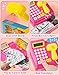 SVMK Kids Cash Register Toy Ice Cream Shop Toddlers Pretend Play Shopping Playset with Scanner Fake Money Calculator Desserts, Birthday Gift for 3 4 5 6+ Year Old Girls