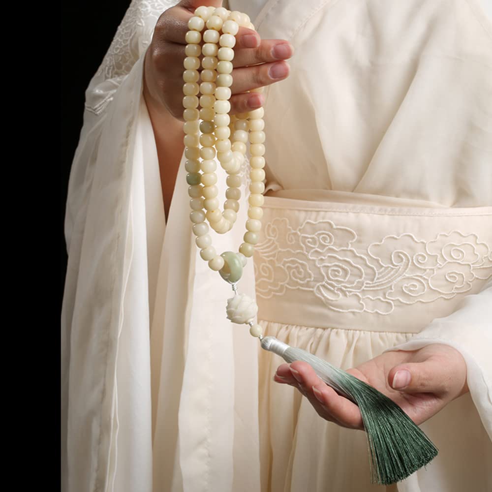 Yoga Meditazione 108 Braccialetti con Perline Naturali Bodhi