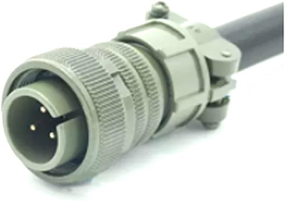 1 Set 3 Pin Aviation Contactor Plug Male Female Connector MS3106A-16-10S MS3102A-16-10p(Ivory)