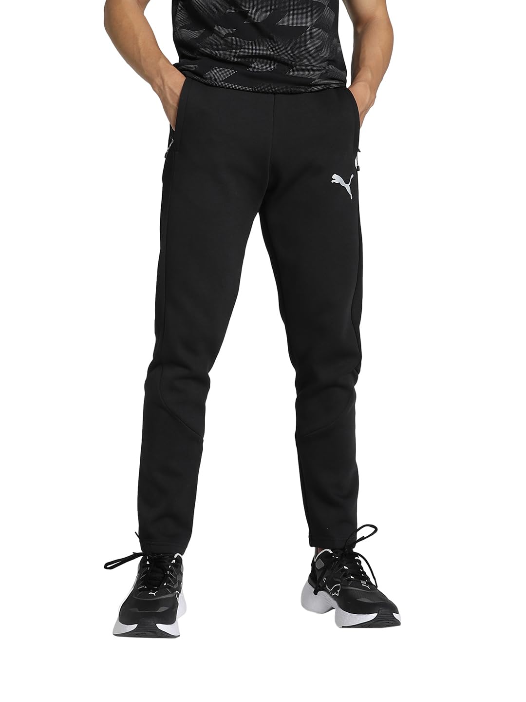 PUMA Pantalones de Cintura Alta Evostripe - Pantalones de Punto Unisex Adulto