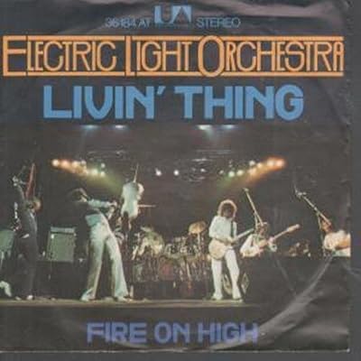 LIVIN THING 7 INCH (7" VINYL 45) GERMAN UNITED ARTISTS 1976
