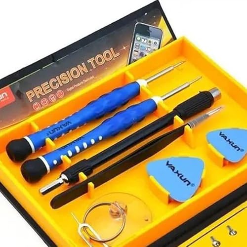 KIT FERRAMENTA 38 PEÇAS CHAVE PRECISÃO PROFISSIONAL PARA CELULAR/TABLET/NOTEBOOK YAXUN YX6028B
