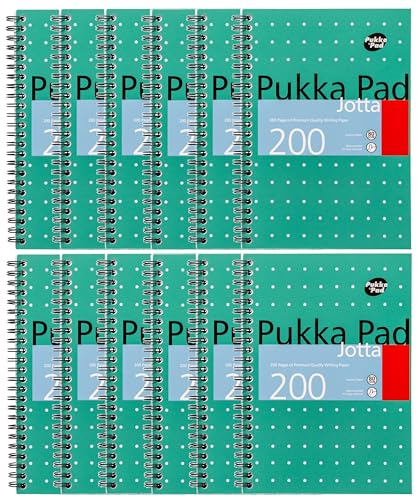 Pukka Pad Jotta A5 Ruled Notebook JM021 - Pack of 12