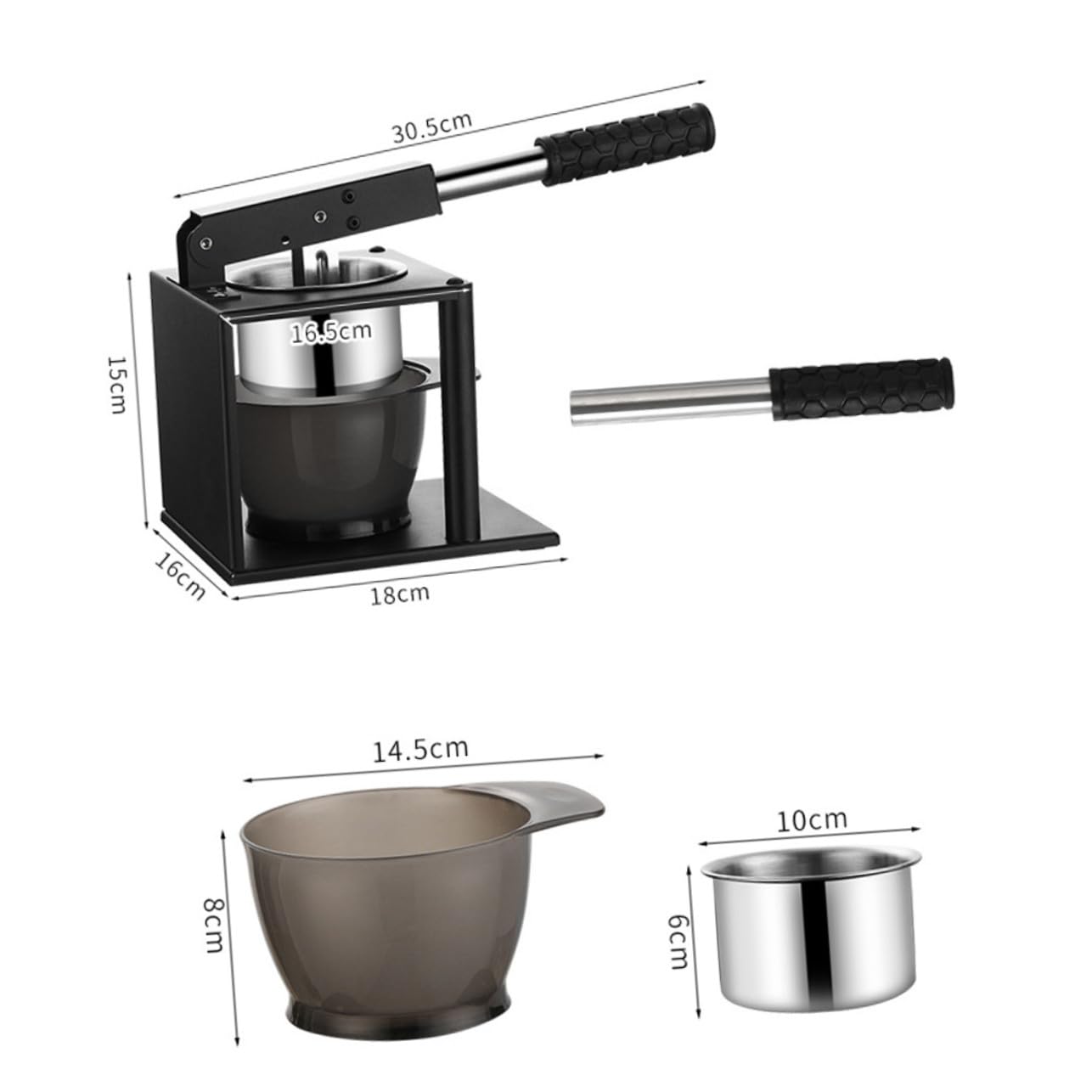Manuelle Zitruspresse Haushalt Obstentsafter Saftpresse Handpresse Citrus Squeezer Für Orangen Zitronen Mandarinen Pomegranate Saftpressen Geeignet Für Zuhause Und Obstläden