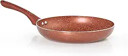 MODA DO CHEF Frigideira Antiaderente 20cm Cobre Graniflon – Alumínio Injetado 2mm, Capacidade 2,4 Litros, Resistência e Sofisticação