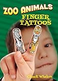 Zoo Animals Finger Tattoos