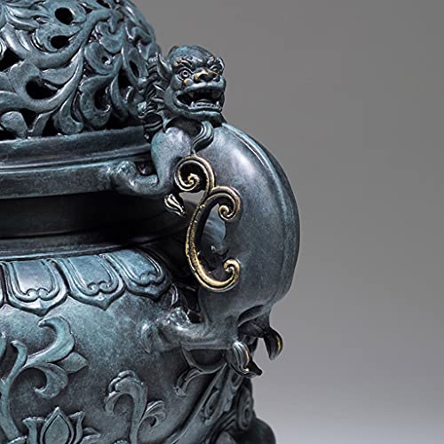 Incenseburnerschinesestyleretroincenseburnercopperthreeleggedincenseburnerincensesticksandalwoodaromatherapyincenseburnerornamentsincenseholdersbackflow Urban Country Home Decor Incense burners chinese style retro incense burner copper three legged incense burner incense stick sandalwood aromatherapy incense burner ornaments incense holders backflow urban country home decor