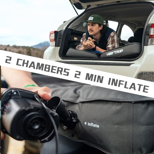 image for HEYTRIP Widen SUV Air Mattress for Car Camping, Inflatable 6 Inch Thic