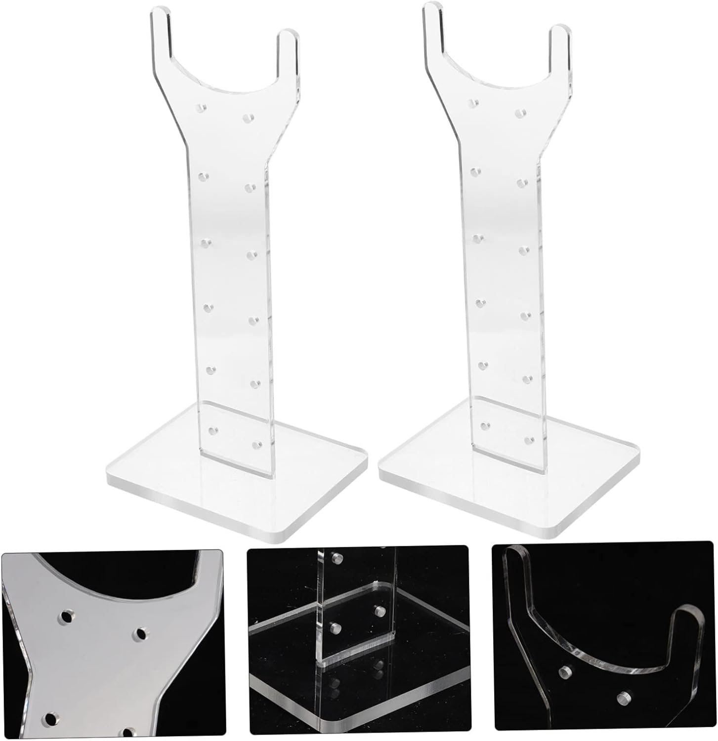 1 Pair Grow Light Bracket tabletop grow light stand house plants indoors indoor plant light stand hangers adjustable rack Acrylic Vertical tripod