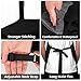 MIKI WELL Heavy Duty Waterproof Apron - for Unisex Adult, Ultra Lightweight, Chemical Resistant Industrial Work Apron (Black-2Pack)
