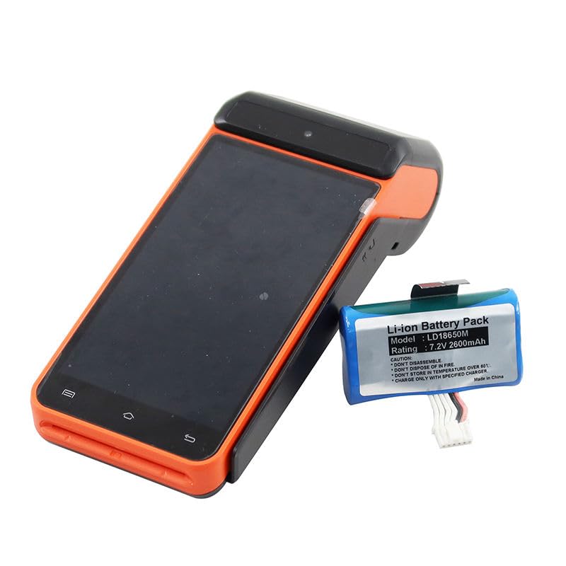 Rechargeable POS Terminal Battery, 7.2V, 2600mAh, 18.72Wh, Compatible with Ingenico A8 Card Payment Machine-picture-14