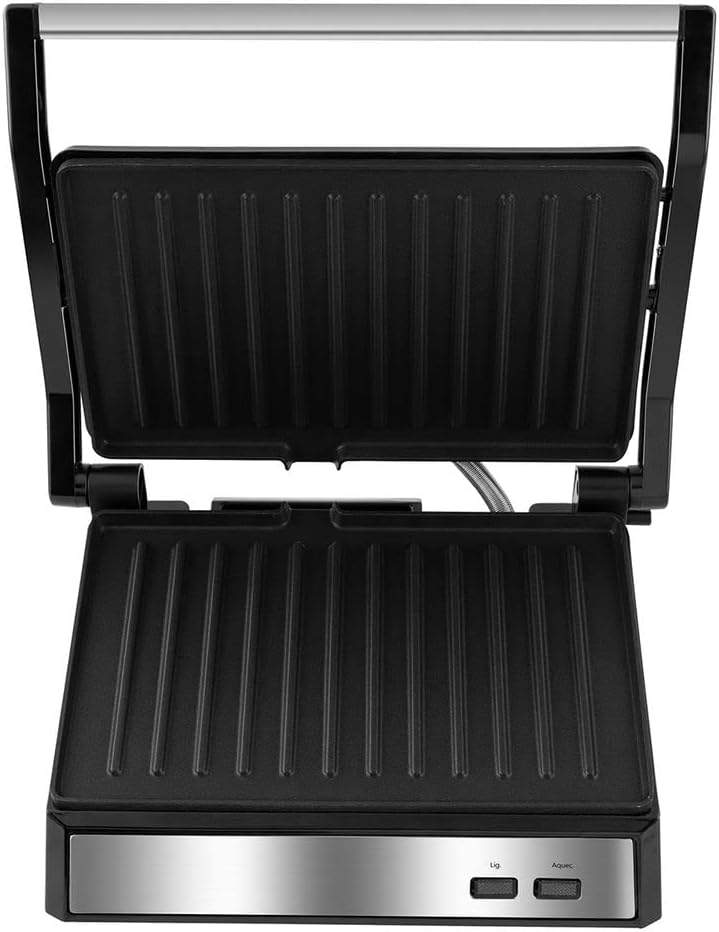 Grill e Sanduicheira 2 em 1 Inox PGR21PI Philco 220V