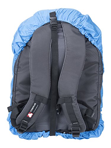 Image of Cosmus Rain & Dust Cover with Pouch for Laptop Bags and Backpacks (T. Blue)