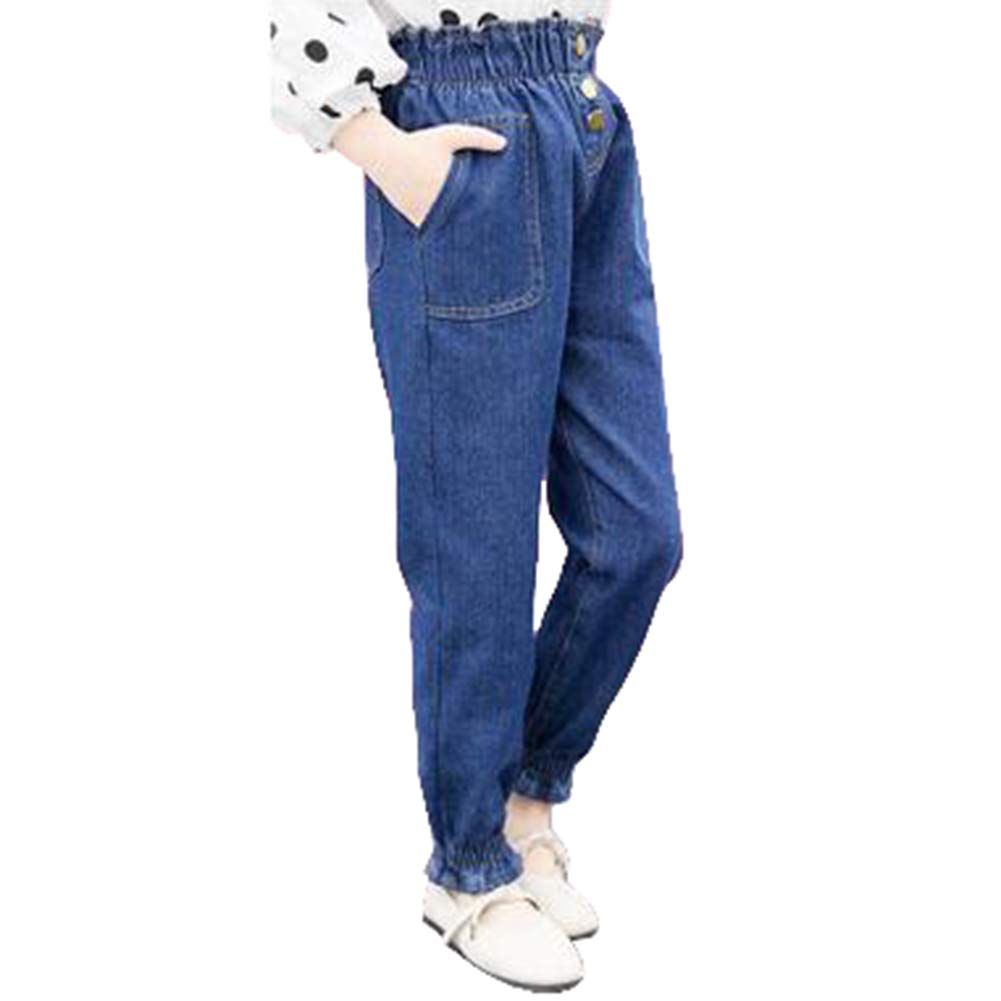 little girl high waisted jeans