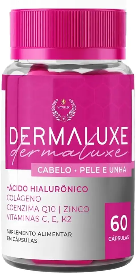 Colágeno + Ácido Hialurônico + Coenzima Q10 + Zinco + Vitamina C, Vitamina E, Vitamina D, Vitamina K2