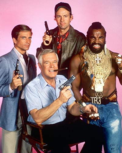 The A Team George Peppard Mr. T Dirk Benedict Etc Classic Hollywood Poster
