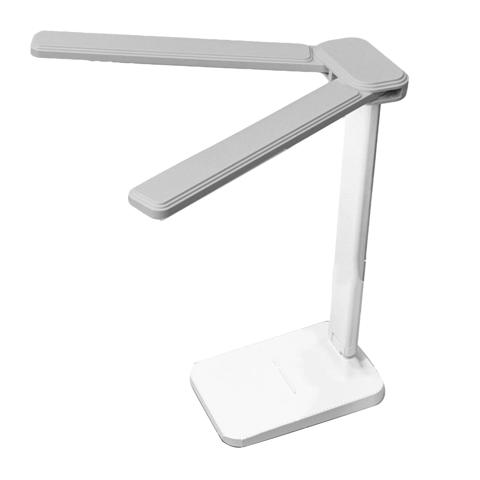 Haofy Flexible Touch 2 Heads Desk Lamp 3 Colors Stepless Dimmable for Study Bedroom Dorm (Rechargeable Version)