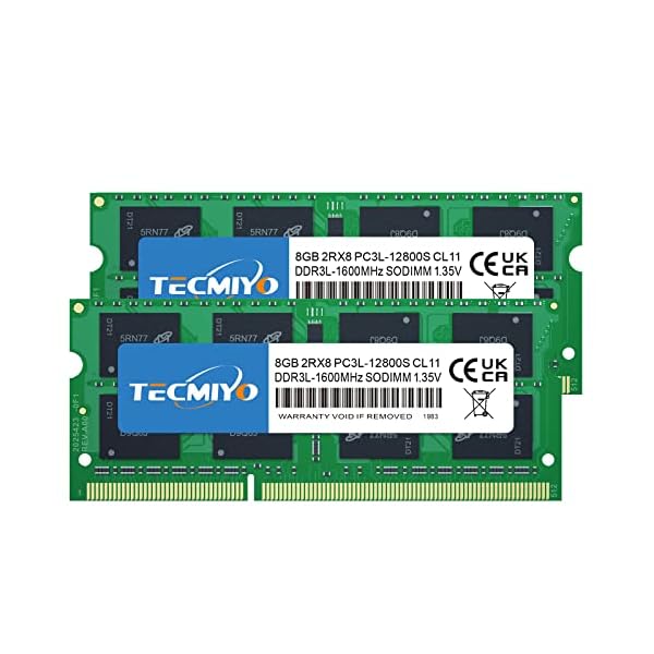 DDR3 12800s 16GB RAM PC3L 12800s sodimm DDR3L / DDR3 1600MHz CL11 PC3-12800 1.35V/1.5V 204Pin sin búfer SODIMM módulo de memoria para portátil Mac, Intel y AMD System