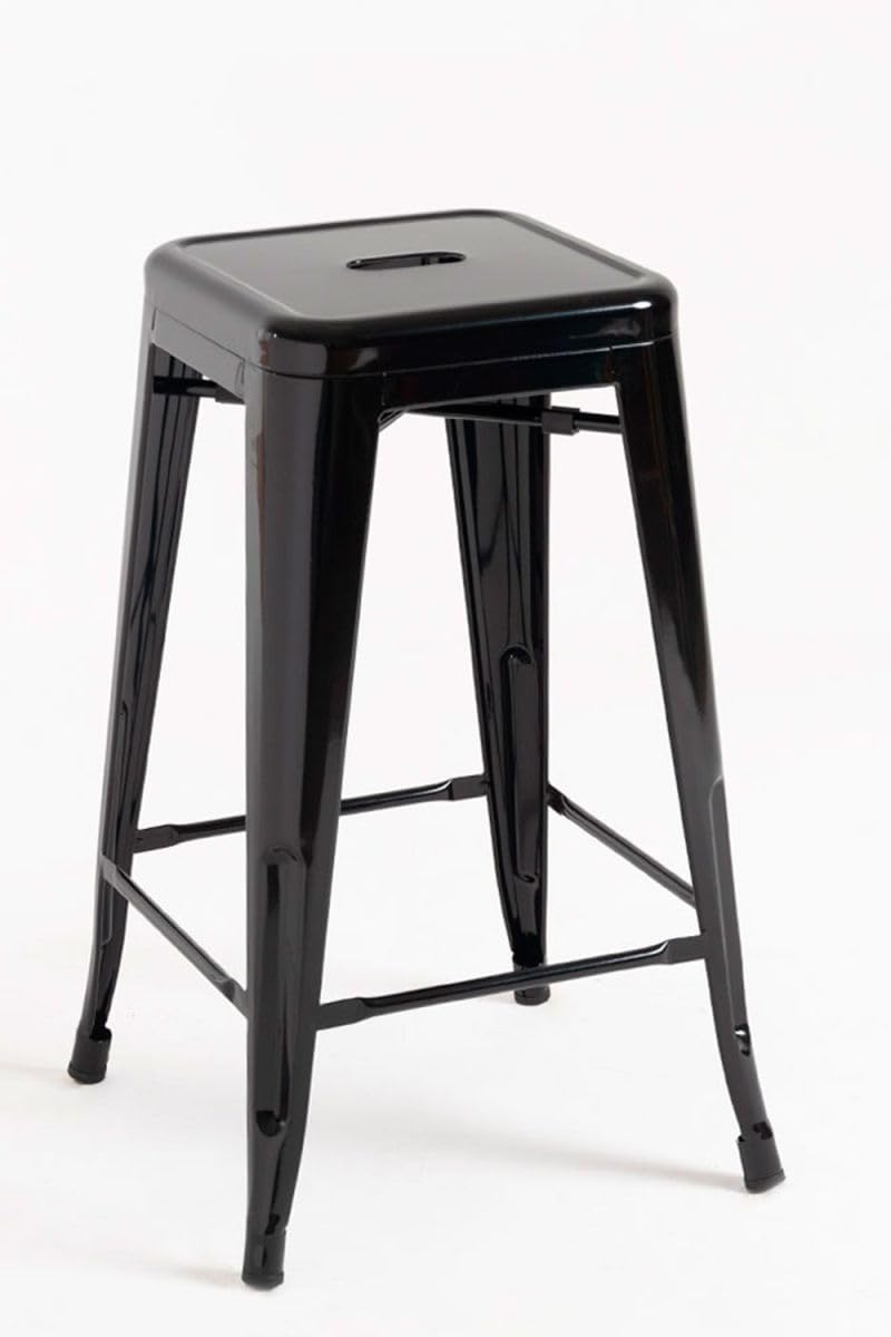 Regalos Miguel - Packs Taburetes Bajos - Pack 2 Taburetes Torix Bajos - Negro