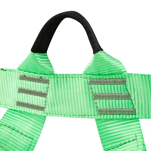 Image of Zeluga Half Body Climbing Harness with Thick Padding, Adjustable Safety Belt for Fall Protection