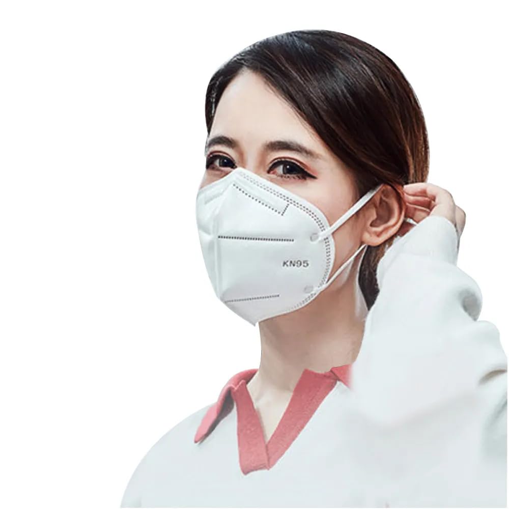 DONS DEN KN95 Protective Face Mask – Reusable Non-Woven Fabric, Anti-Pollution with Air Filter (Without Valve), White, Unisex, Pack of 20 Pieces for Enhanced Safety and Comfort (B09JYG6RND) Amazon Price History, Amazon Price Tracker