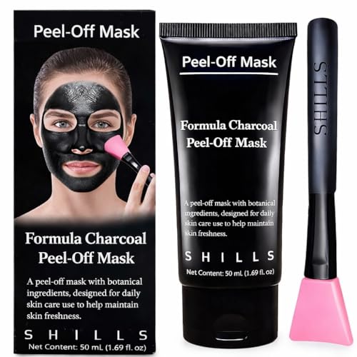 SHILLS Peel Off Mask With A Pink Brush