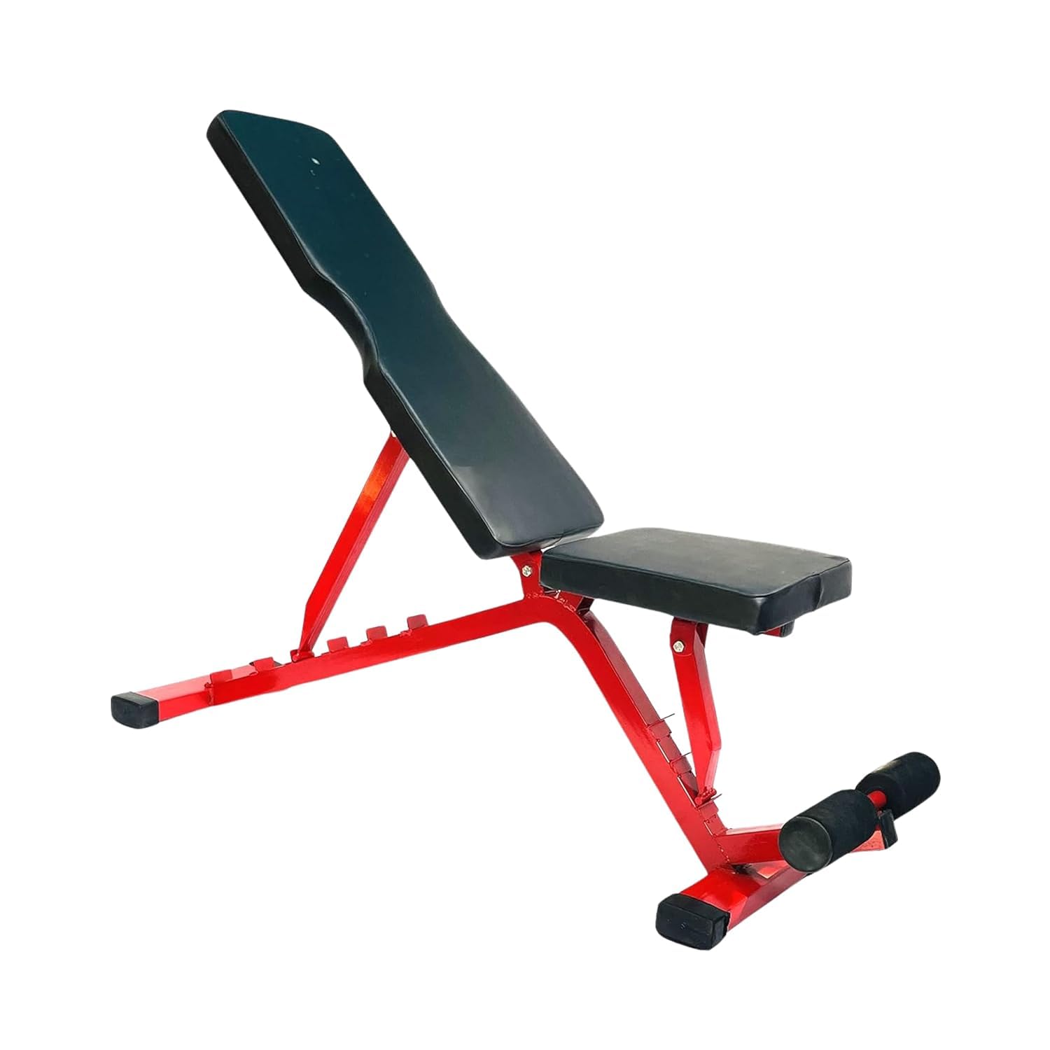 Protoner adjustable Weight Bench with 7 Seat Levels, Red and Black-image-36