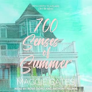 700 Senses of Summer Audiolibro Por Maggie Gates arte de portada