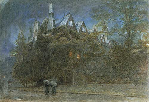 Affiche vintage Meadow Albert Goodwin pour créer une atmosphère poétique et nostalgique