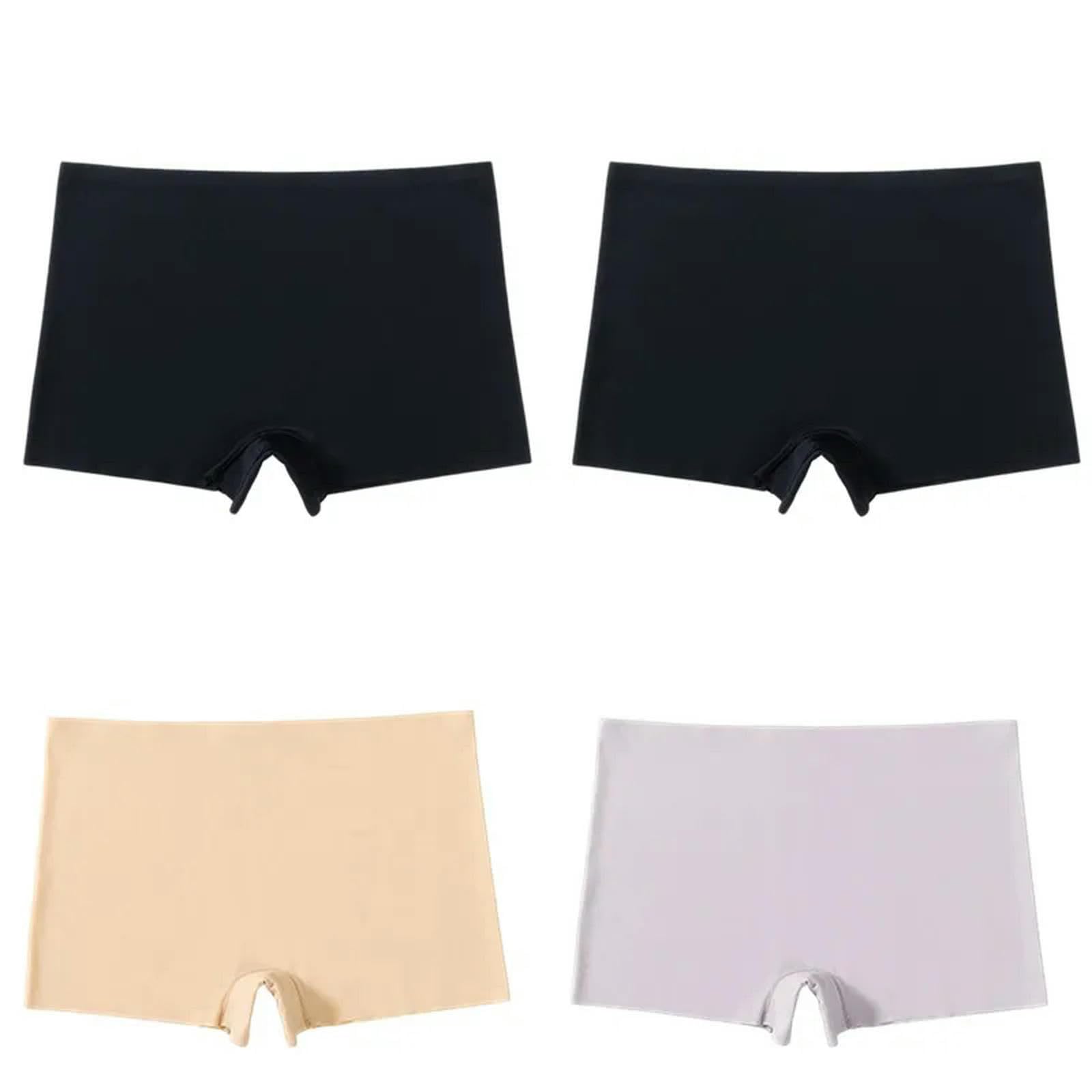 Underwear damskie stringi dla kobiet bezszwowe stringi damskie wygodne majtki No Show zestaw 4-m