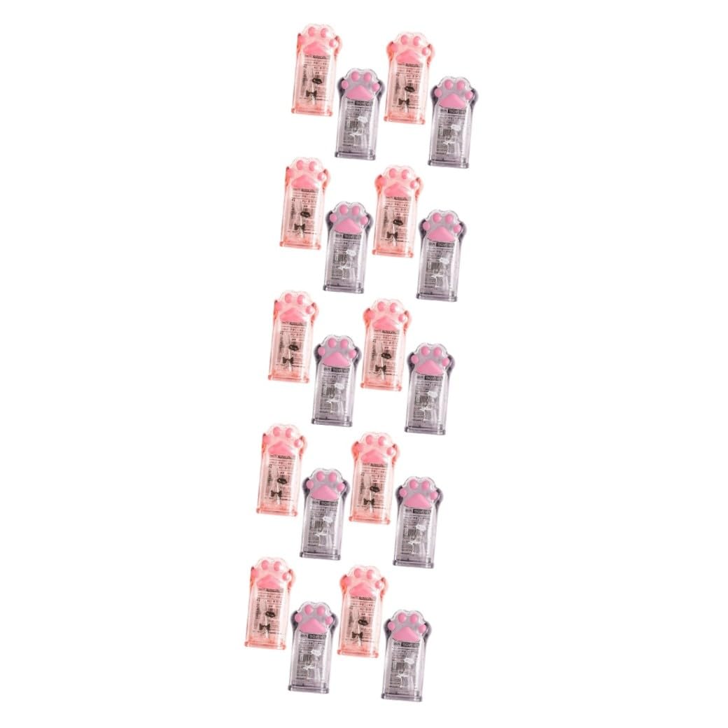 Tofficu 20pezzi Temperamatite Forma Di Zampa Di Gatto Da Temperamatite Manuale Compatto e Kawaii Per Cancelleria Scolastica Accessorio Necessario Per Scuola e Ufficio Design Carino e