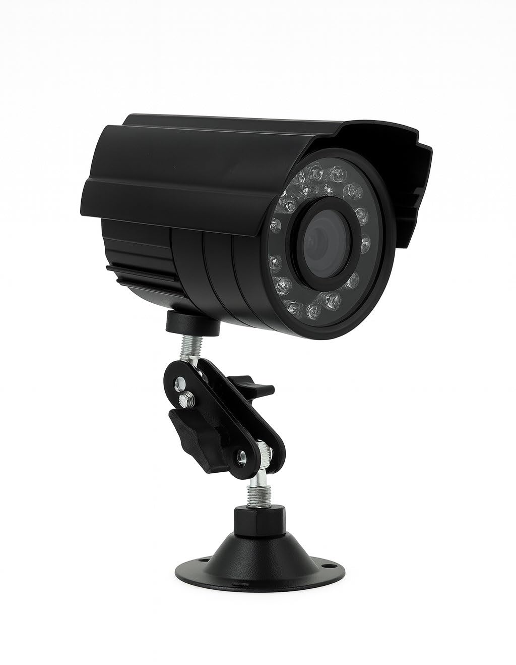 Kit DVR Videosorveglianza HDMI 4 Canali con 4 Telecamere IR 24 LED, Cavi BNC Inclusi, DVR H.264 LAN USB VGA, Sistema Completo per Interni Ed Esterni - CW566