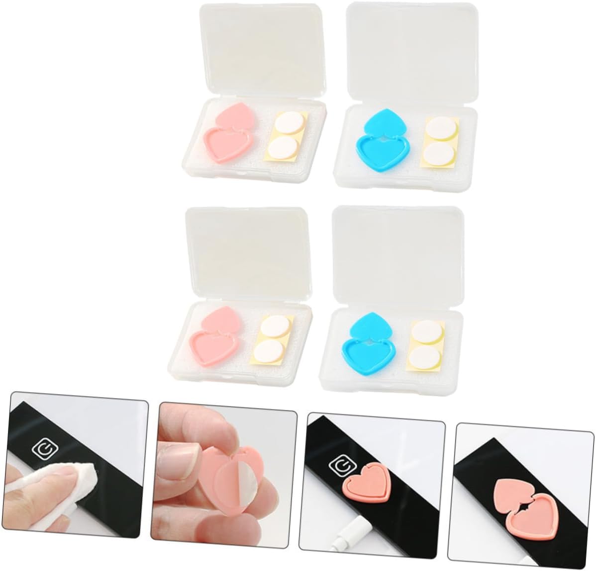 TOPPERFUN 16pcs Diamond Art Baffle Protective Covers for Light Drawing Boards and Easy to Use for Tracing and Sketching