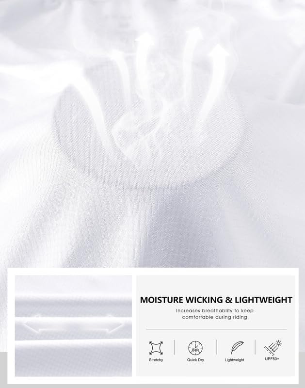 Women's Cycling Jersey Short Sleeve Bike Shirts Full Zipper Bicycle Biking Tops with Pockets Road Mountain Riding - Image 5