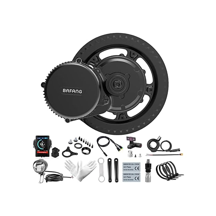 Bafang BBS02B 36V 500W Mid Drive Motor EBike Conversion Kit