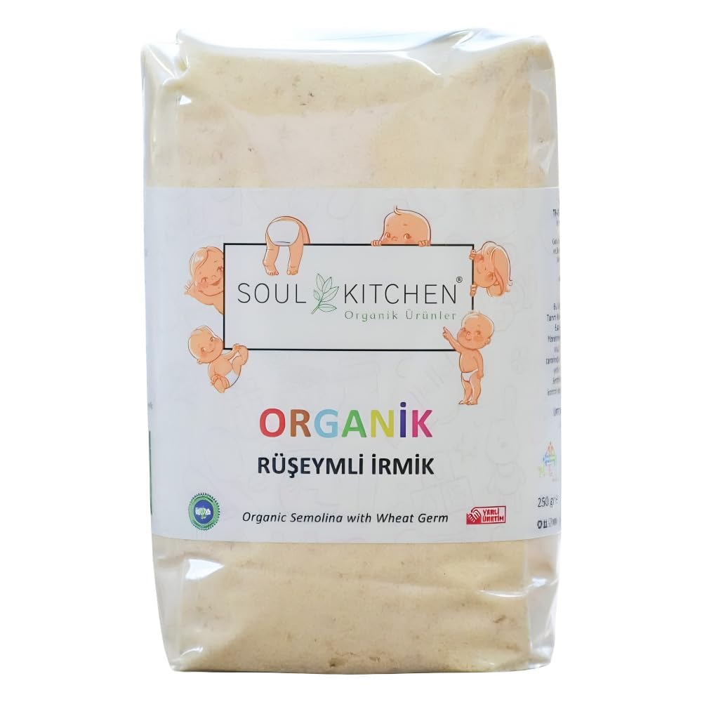 SOUL KITCHEN ORGANİK RÜŞEYMLİ İRMİK 250GR