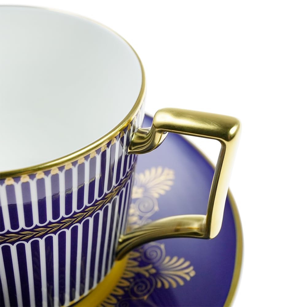 ウェッジウッド アンセミオンブルー　 カップ＆ソーサー セット アンセミオン ブルー ティーカップ&ソーサー|WEDGWOOD公式オンラインストア