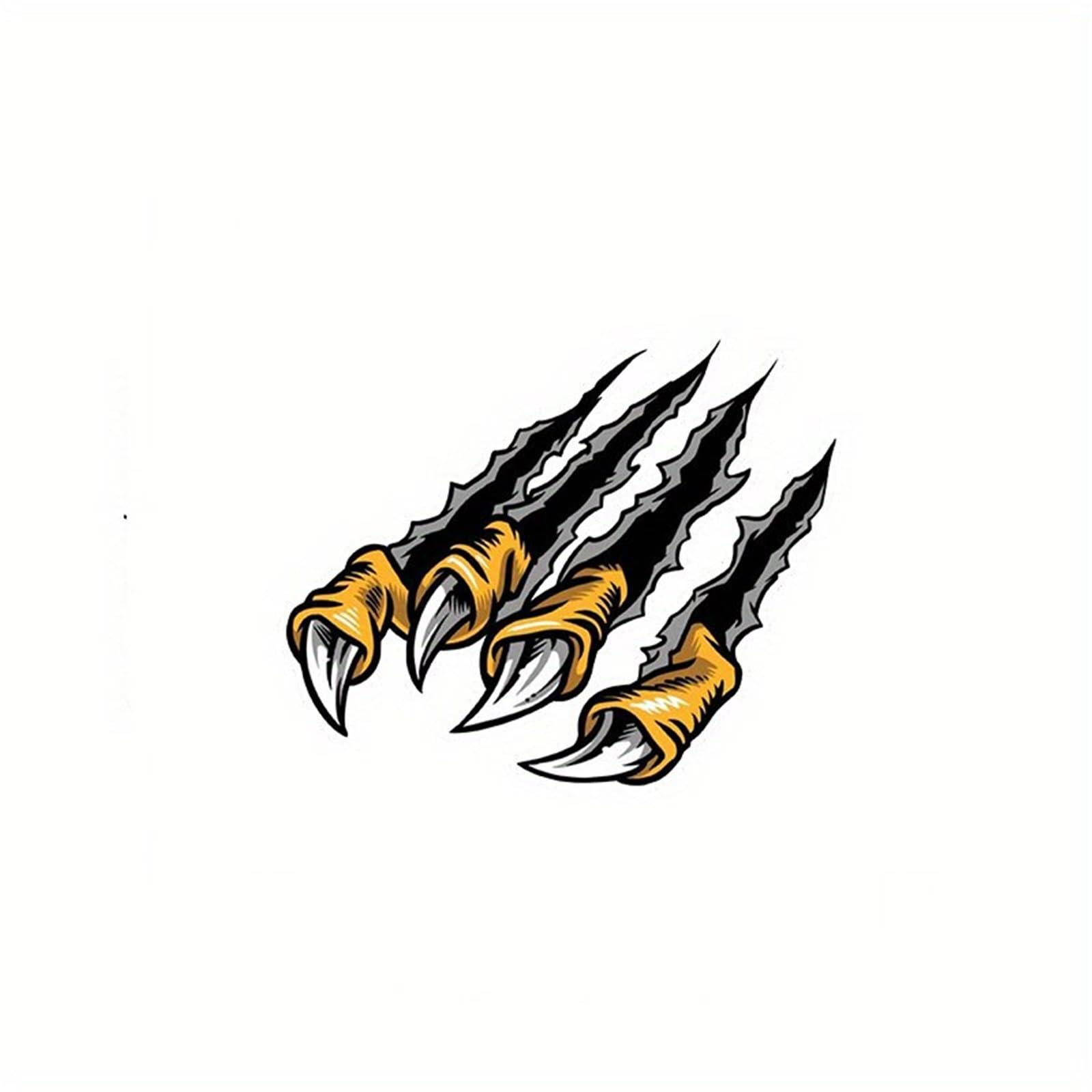 FGLFPXI Claw Mark Decal, Sticker for Laptops Cars Trucks Motorcycles
