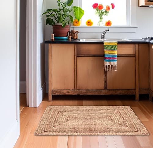 Tapis en jute résistant réversible pour sublimer un sol froid ou abîmé