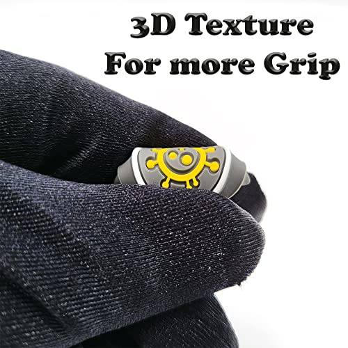 MatoSan® 3D Juego de 4 Tapas de Agarre para Xbox One Series Nintendo Switch Pro PlayStation 5 Accesorios para Controlador PS4 PS5 Accesorios para Mando de PS5 Accesorios para Mando de PS4 Joystick - imagen 5