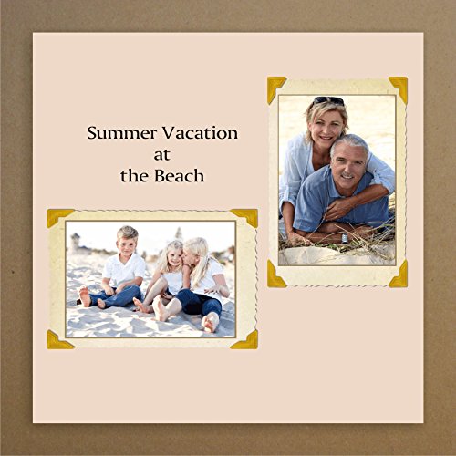 16 Sheets 8x8 inch 100pt Brown Chipboard .100 Caliper Recycled Materials Kraft Thick DIY Crafts, Designer Scrapbook Albums, Handcrafted Boxes, Frames, Storage, Heavy Duty Projects