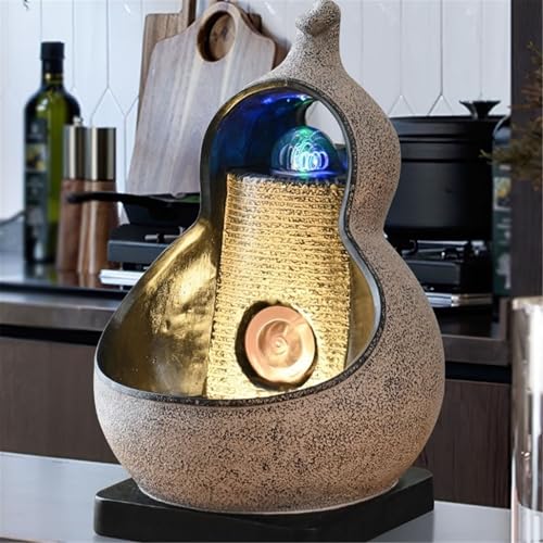 Fuente de mesa con efecto circulación de agua para calmar el estrés 7