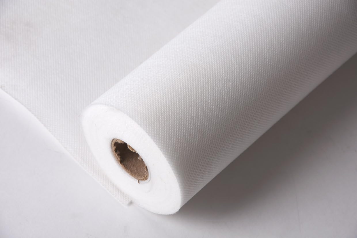 Suinga MALLA GEOTEXTIL blanca 2 x 100 m, 100 gr/m2 polipropileno. Para combatir las malas hierbas y malezas en la superficie del suelo