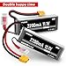 FPVERA 3S 11.1V Lipo Battery 2200mAh 120C with XT60 Plug RC Graphene Lipo for FPV Drone Quadcopter Helicopter Airplane RC Boat RC Car RC Models(2 Pack)